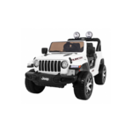 Licencirani auto na akumulator Jeep Wrangler Rubicon 4x4 - bijeli
