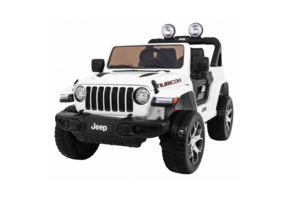 Licencirani auto na akumulator Jeep Wrangler Rubicon 4x4 - bijeli