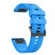 Silikonski remen za sat Garmin Fenix 7x / 6x / 5x / Tactix / Fenix 3 - Svijetlo plava