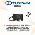 TELTONIKA 4G GPS TRACKER VISOKE PRECIZNOSTI GNSS PRAĆENJA FMC880