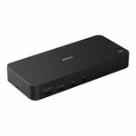 LINDY DST Pro Universal - docking station - USB-C / Thunderbolt 3 / Thunderbolt 4 - 3 x HDMI, 2 x DP - GigE