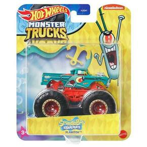 Hot Wheels: Spužva Bob Monster Trucks - Plankton - Mattel