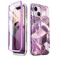 Supcase Cosmo Apple iPhone 14 Plus / 15 Plus Marble Purple