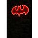Ukrasna plastična LED rasvjeta, Batman Bat Light - Red