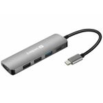 SANDBERG USB-C Dock HDMI+3xUSB+PD 100W