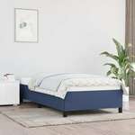Okvir za krevet plavi 80x200 cm od tkanine