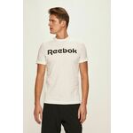 Reebok - Majica - bijela. Majica iz kolekcije Reebok. Model izrađen od pletenine s tiskom.