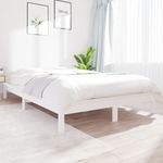 vidaXL Okvir za krevet od borovine bijela 180x200 cm 6FT veliki bračni