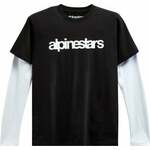 Alpinestars Stack LS Knit Black/White XL Majica