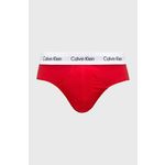Calvin Klein Underwear - Slip gaćice (3-pack) - šarena. Slip gaćice oz kolekcije Calvin Klein Underwear. Model izrađen od udobne pletenine. U setu tri para.