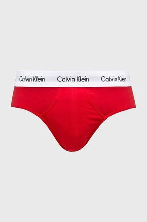 Calvin Klein Underwear - Slip gaćice (3-pack) - šarena. Slip gaćice oz kolekcije Calvin Klein Underwear. Model izrađen od udobne pletenine. U setu tri para.