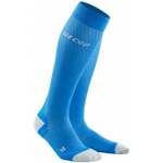 CEP WP20KY Compression Tall Socks Ultralight Electric Blue/Light Grey II Čarape za trčanje