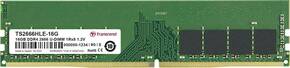 Transcend memorijski modul za računalo DDR4 16 GB 1 x 16 GB 2666 MHz 288pin DIMM CL19 TS2666HLE-16G