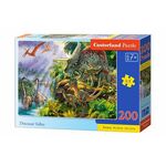 Castorland puzzle 200 komada dinosauri