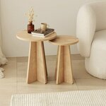 Woody Fashion Stol (2 komada), Mushroom - Sapphire Oak