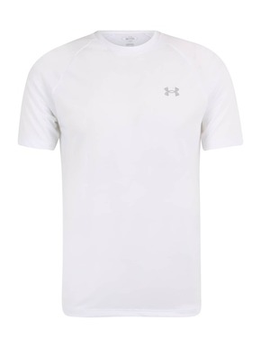 UNDER ARMOUR Tehnička sportska majica 'Tech Reflective' siva / bijela