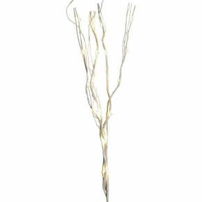 Bijeli svjetlosni ukras ø 8 cm Willow – Star Trading