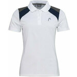 Head Club Jacob 22 Tech Polo Shirt Women White/Dark Blue XL Majica za tenis