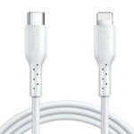 Kabel za punjenje bljeskalice USB C na Ligtning SA26-CL3 / 30 W / 1 m (bijeli)