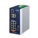 PLANET IGS-4215-4P4T2S mrežni prekidač Upravljano L2/L4 Gigabit Ethernet (10/100/1000) Podrška za napajanje putem Etherneta (PoE) Plavo, Bijelo