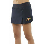 Ženska teniska suknja Bullpadel Yapa Skirt Woman - oceano profundo/naranja fluor