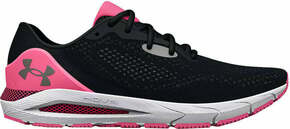 Under Armour Women's UA HOVR Sonic 5 Running Shoes Black/Pink Punk 39