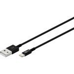 Kabel GOOBAY, za Apple USB-A na Apple Lightning, crni, 1m