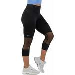 Nebbia High-Waist 3/4 Length Sporty Leggings Black XS Fitness hlače