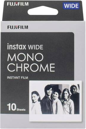 Fujifilm Instax širokopojasni film jednobojni (10 slika) Fujifilm Wide Monochrome instant film crna