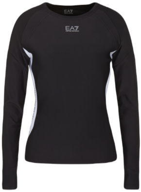 Ženski sportski pulover EA7 Woman Jersey T-Shirt - black
