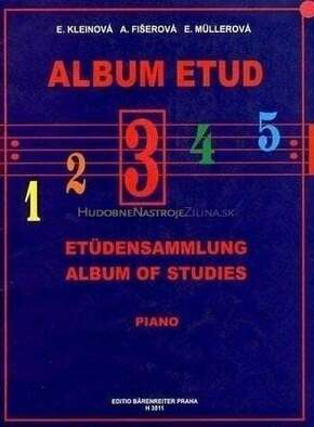 Kleinová-Fišerová-Müllerová Album etud 3 Nota