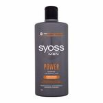 Syoss Men Power Shampoo šampon za oslabljenu kosu protiv ispadanja kose 440 ml za muškarce