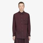 Košulja Y-3 Gradient 3 Stripes Nylon Overshirt UNISEX Night Red S