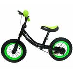 Bicikl bez pedala R3, crno-zeleni