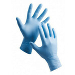 Jednokratne rukavice 8"/ M, plave, 100 kom, nitril, Stern