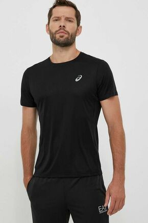 Majica kratkih rukava za trčanje Asics Core boja: crna