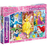 Disney Princeze puzzle 104kom - Clementoni