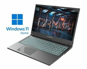 Laptop Gigabyte G5 MF-E2EE333SH (15.6 FHD 144Hz i5-12500H do 4.5GHz 8GB SSD512GB RTX4050-6GB Win11Home) gaming