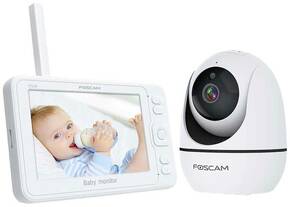 Foscam BM1 fscbm1 elektronički dojavljivač za bebe sa kamerom WLAN 2.4 GHz