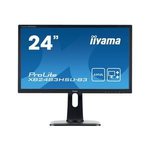 Iiyama ProLite XB2483HSU-B3 monitor, MVA/TN, 23.8"/24", 16:9, 1920x1080, 60Hz/75Hz, pivot, HDMI, Display port, VGA (D-Sub), USB