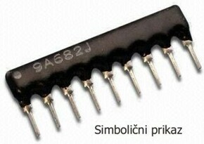 SIL 680R 8PIN 4 OTPORA IZOLIRANI