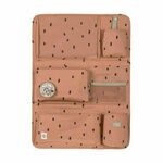 Lässig organizator za auto Happy Prints caramel