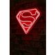 Ukrasna plastična LED rasvjeta, Superman - Red