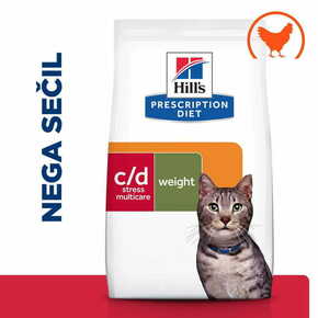 Hill's c/d Multicare Stress + Metabolic hrana za mačke