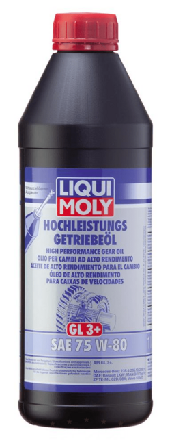 Liqui Moly ulje za mjenjač Hochleistungs Getriebeol (GL3 +) 75w80
