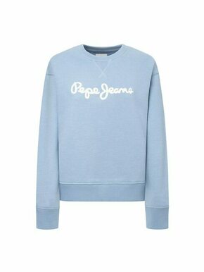 Pepe Jeans Sweater majica 'NANETTE' svijetloplava / bijela