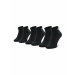 Set od 3 para unisex visokih čarapa Champion U24559 KK001 Nbk/Nbk/Nbk