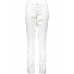 GANT WOMEN'S WHITE TROUSERS bijela