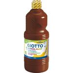 GIOTTO School Paint Tempera Boja Brown 1000 ml
