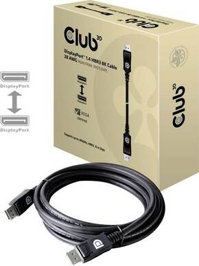 CLUB3D DisplayPort 1.4 veza Crno 3m CAC-1060